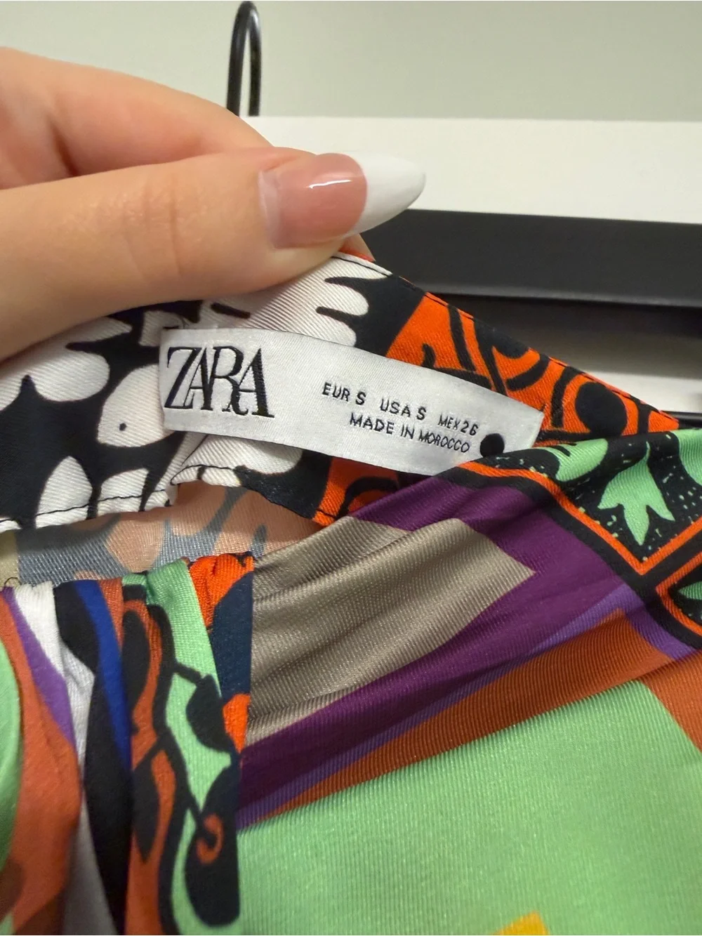 Zara Multicolor Maxi Skirt